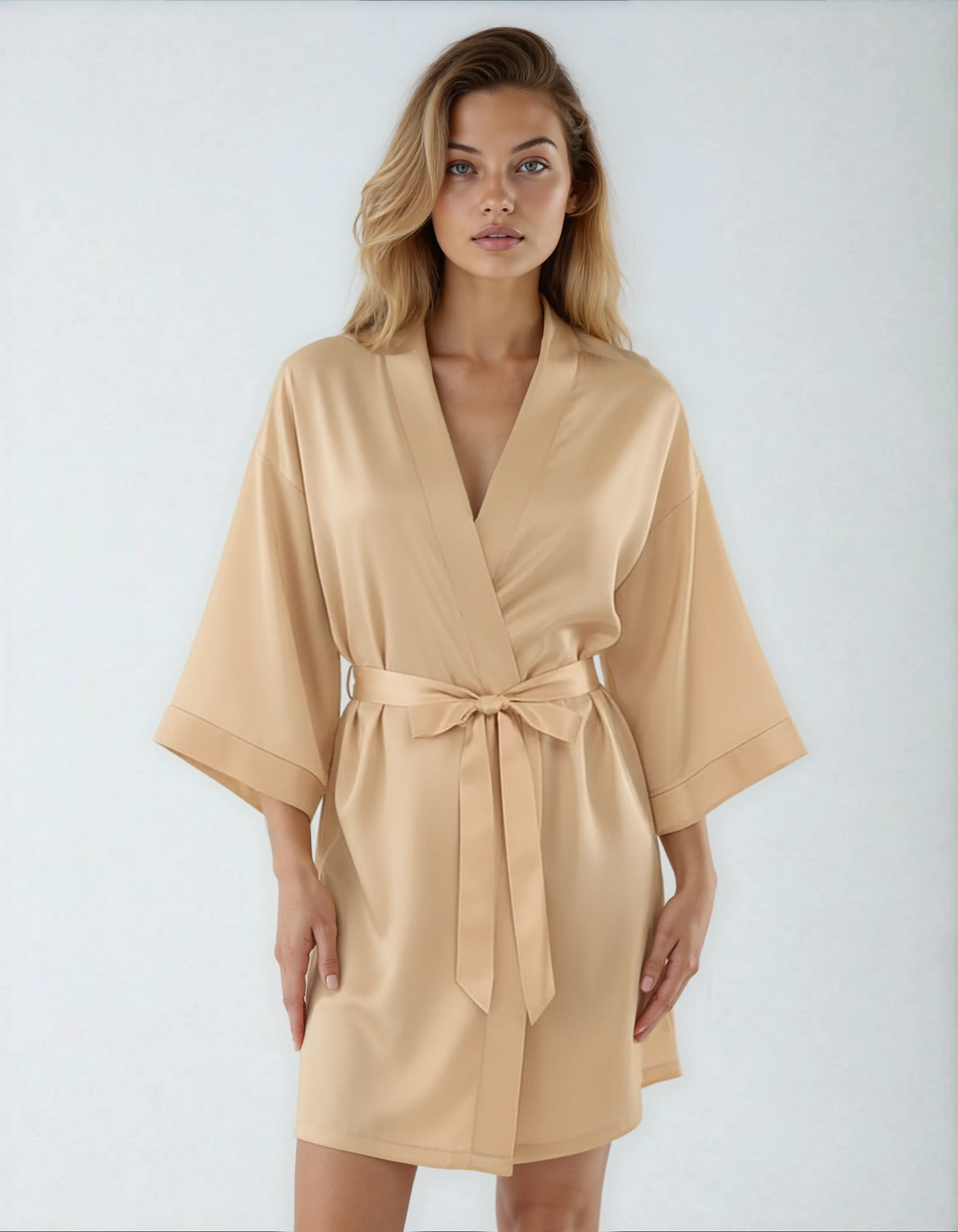 Comfit® – Luxuriöser Satin-Kimono - Image 2