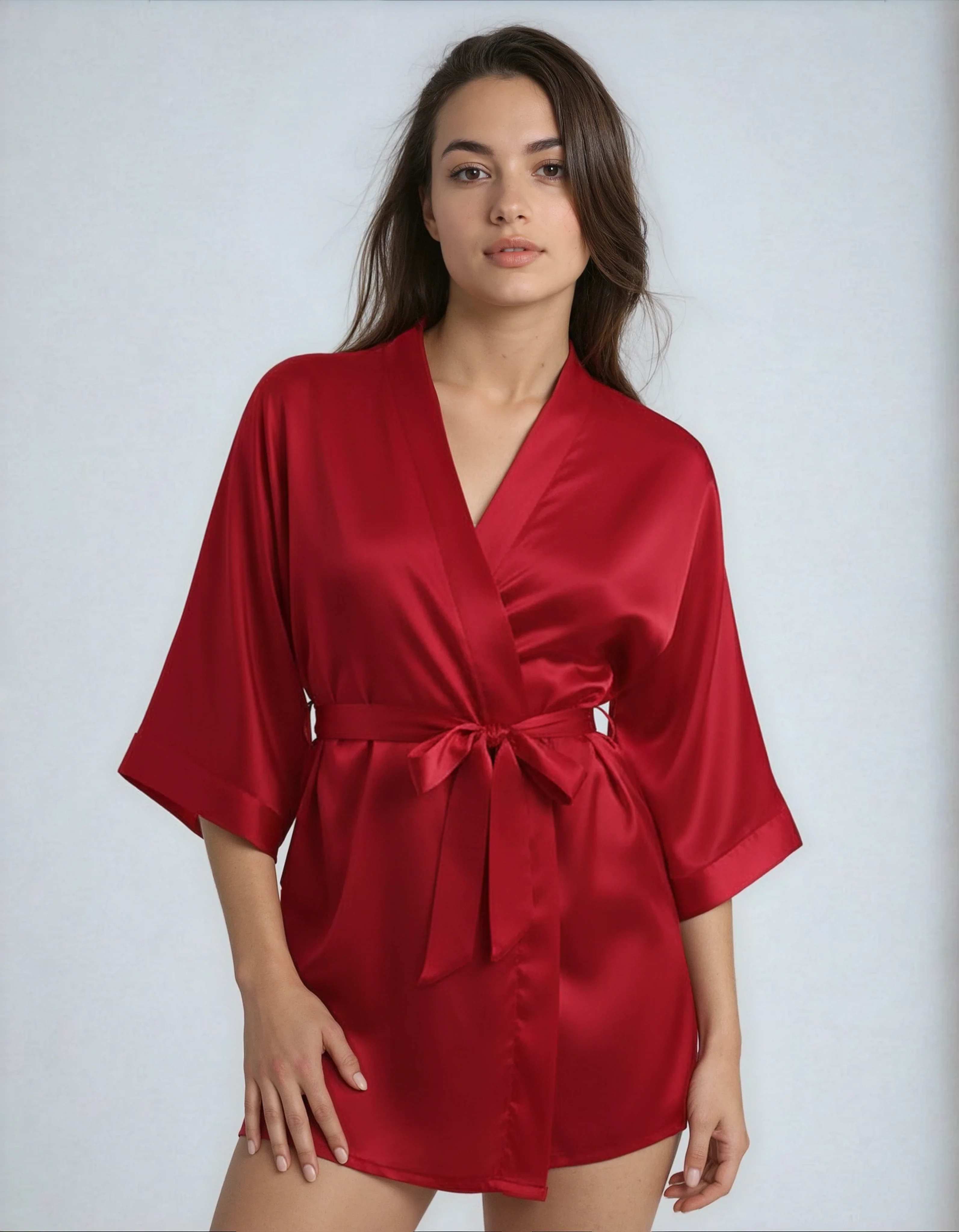 Comfit® – Luxuriöser Satin-Kimono - Image 3