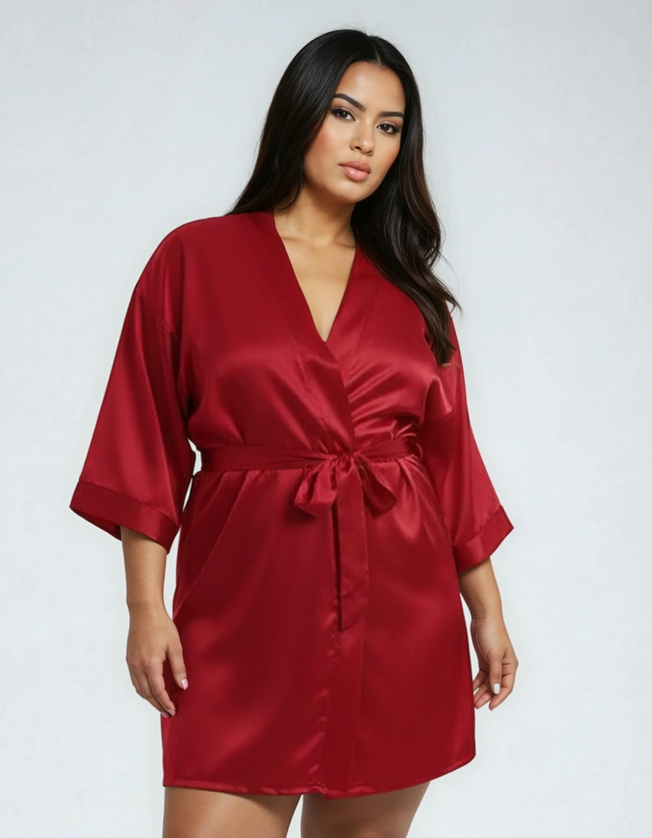 Comfit® – Luxuriöser Satin-Kimono - Image 4