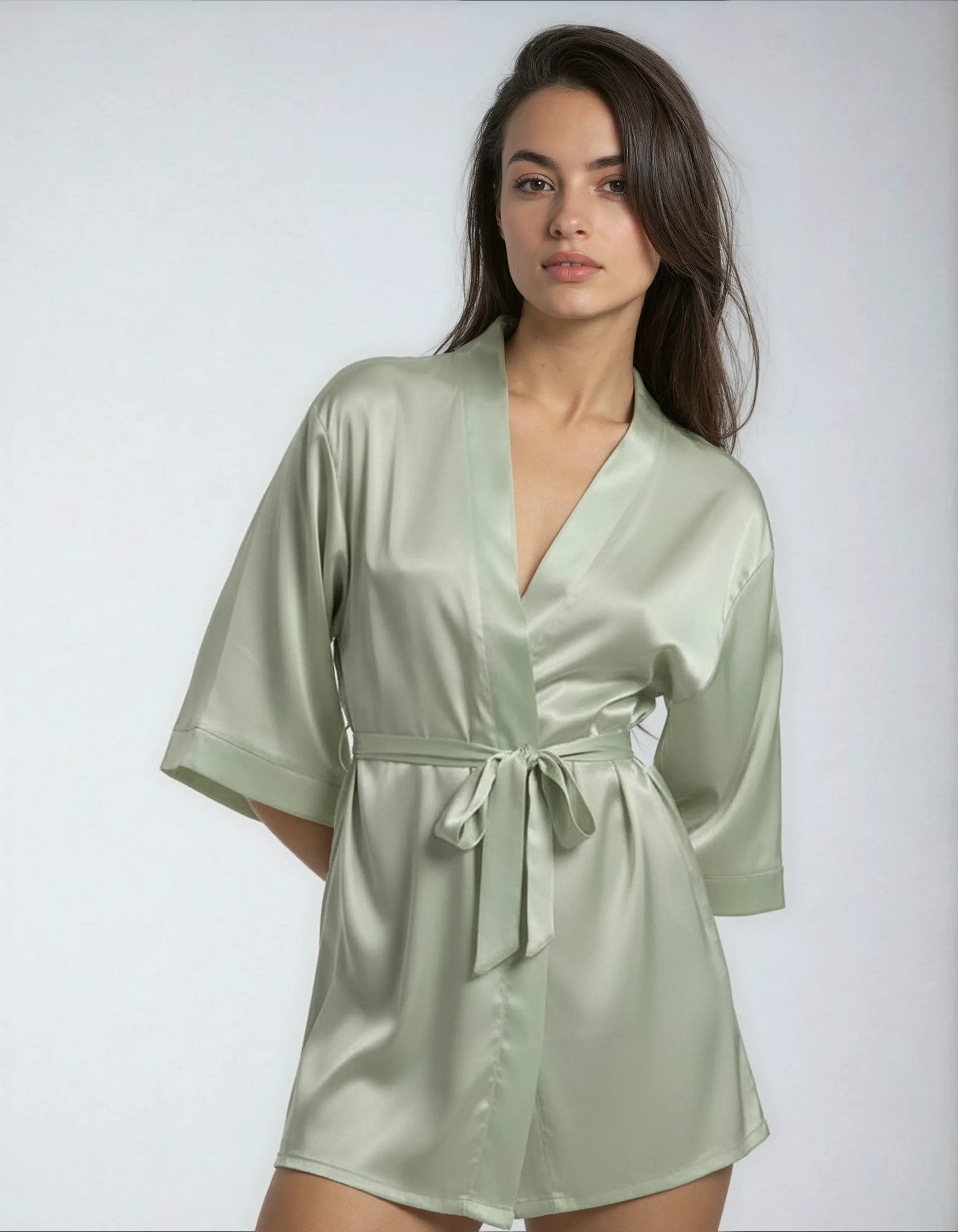 Comfit® – Luxuriöser Satin-Kimono - Image 6