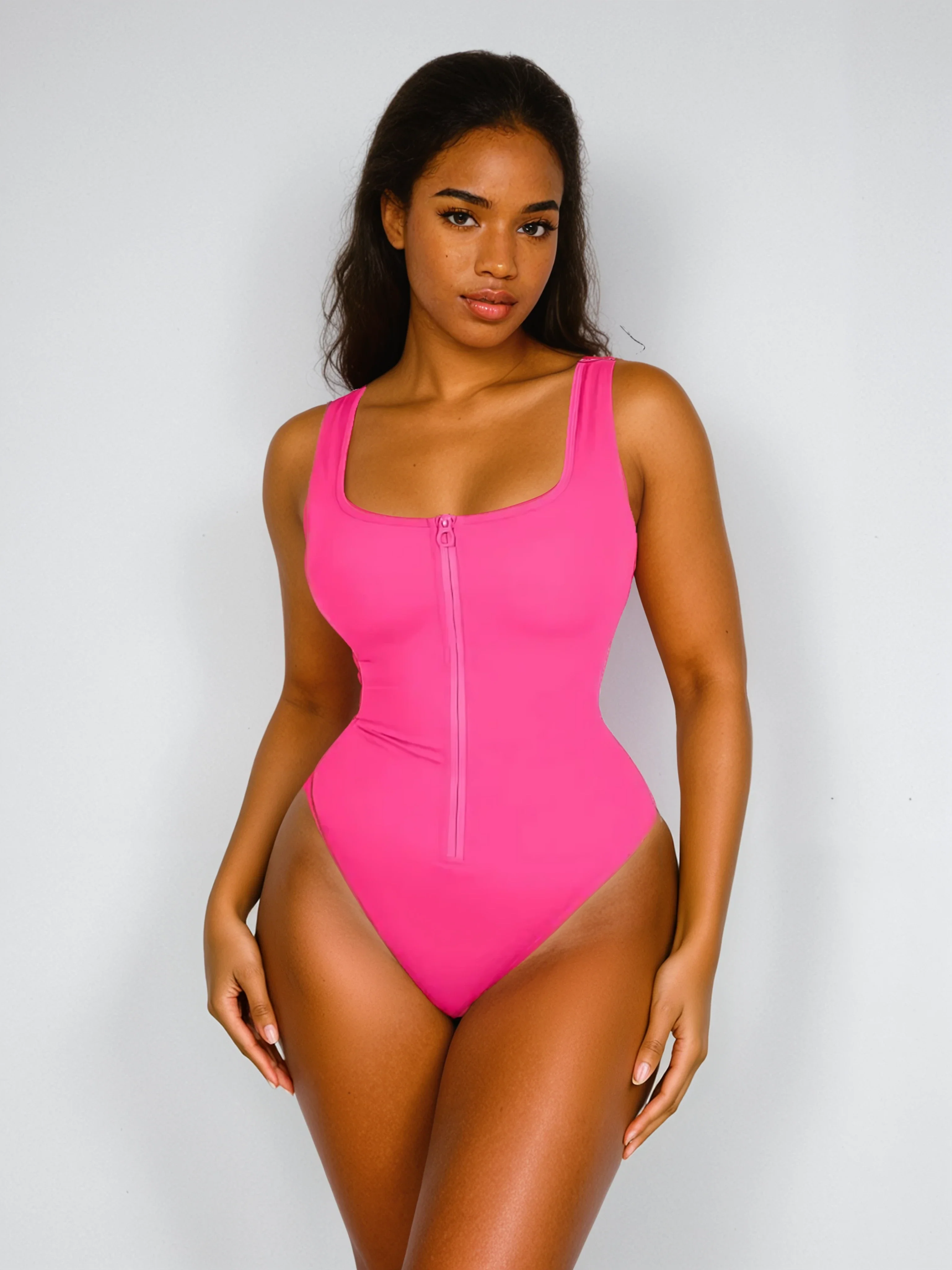 Comfit® Romy - Shaping-Badeanzug mit Reissverschluss - Image 4
